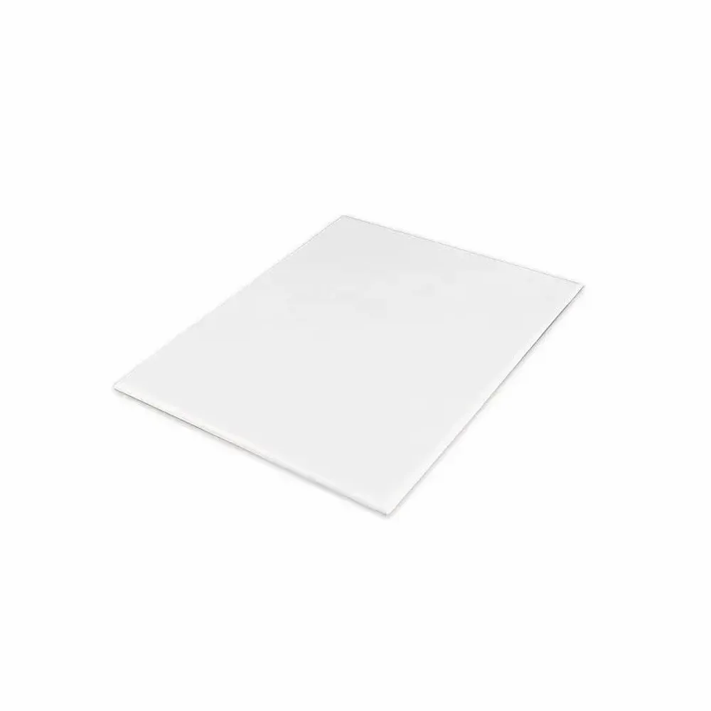 Cadeaux - Plaque de présentation gainé synthétique blanc - LAVAL 1878