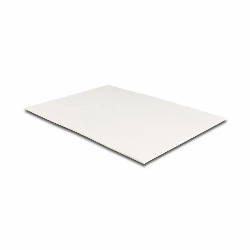 Cadeaux - Plaque de présentation gainé synthétique blanc - LAVAL 1878