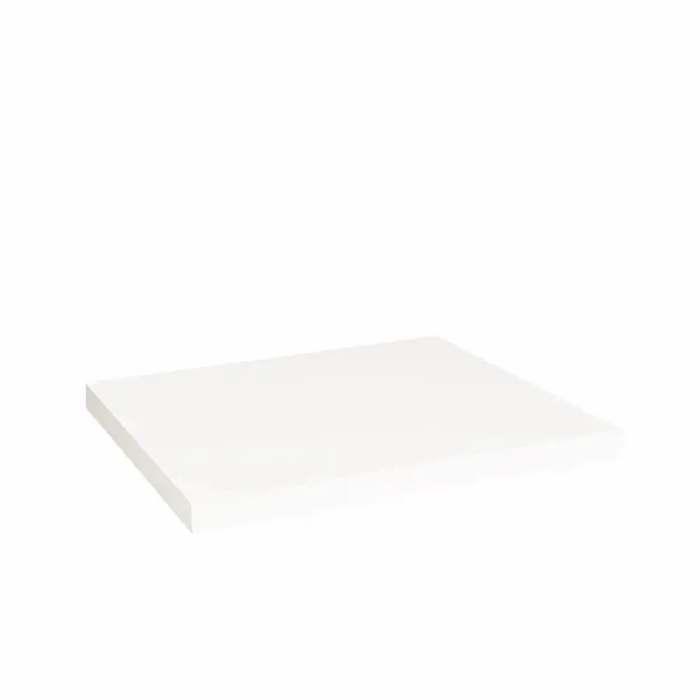 Gifts - White matte painted wooden (MDF) serving tray, 30 x 35cm - LAVAL 1878