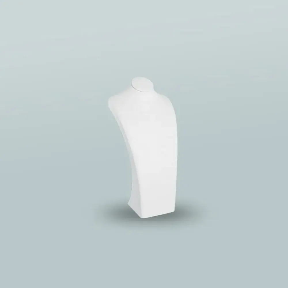 Gifts - White synthetic-covered bust with a smooth appearance, H 20.5cm - LAVAL 1878