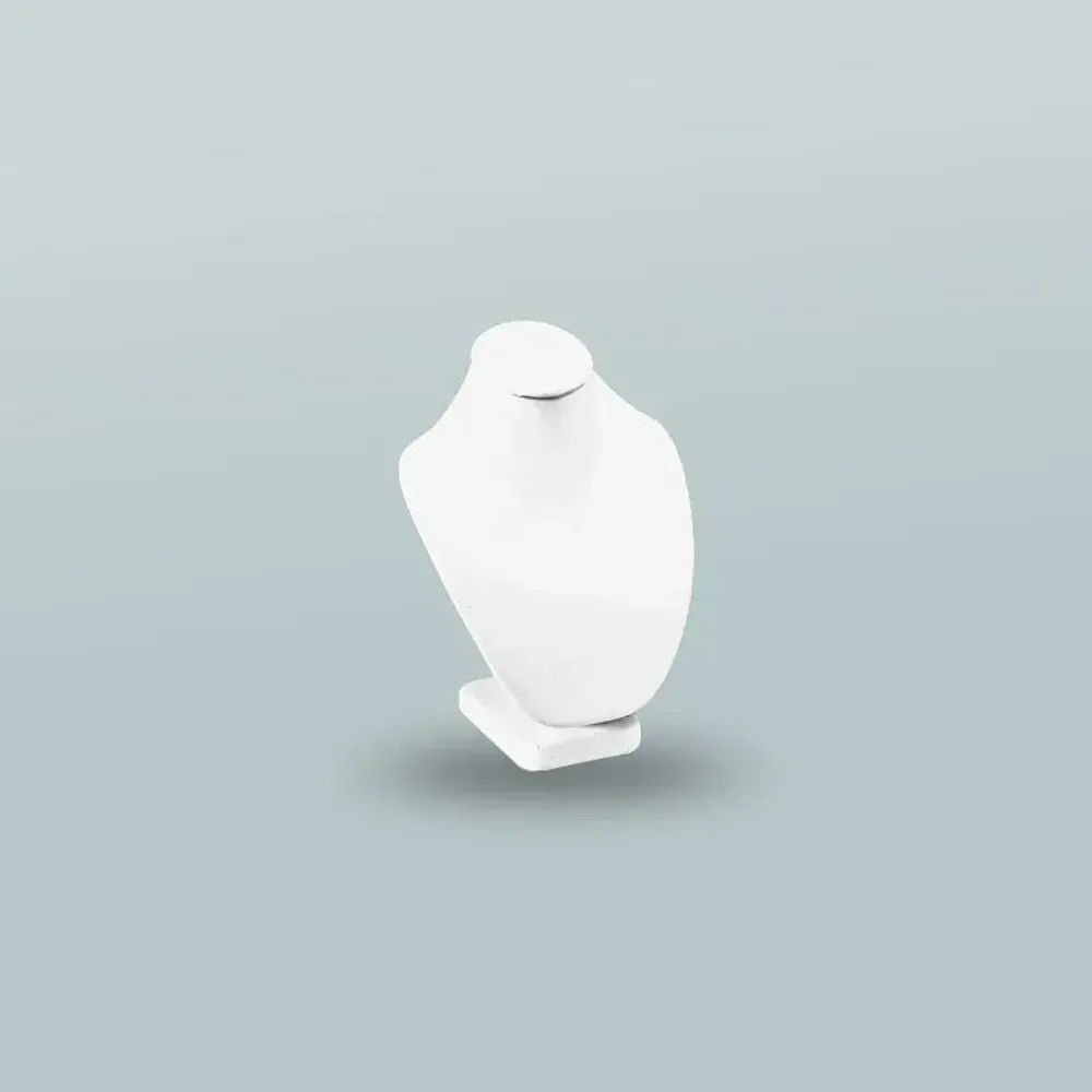 Gifts - Rounded bust covered in smooth-looking white synthetic material, H 9cm - LAVAL 1878