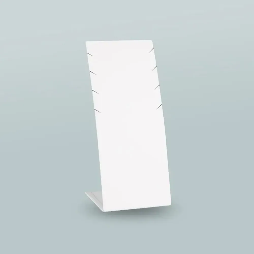 Gifts - Display stand for 4 necklaces in smooth white synthetic material - LAVAL 1878
