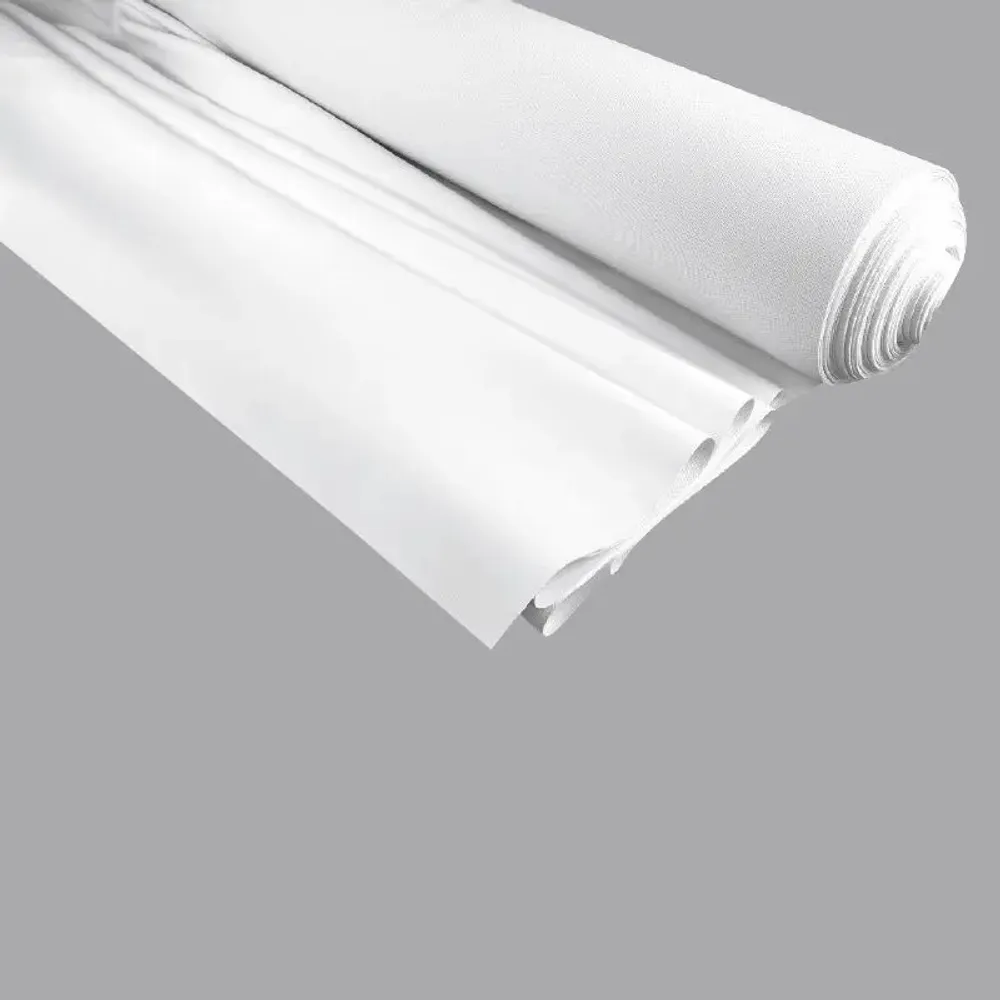 Cadeaux - Rouleau tissu stretch synthétique blanc - Laize 1,40m - LAVAL 1878