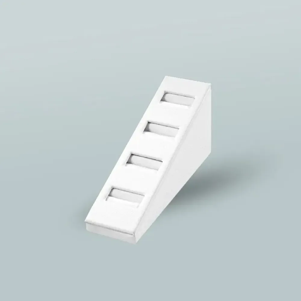 Gifts - Angled, sleeved display stand with 4 ring slots - LAVAL 1878