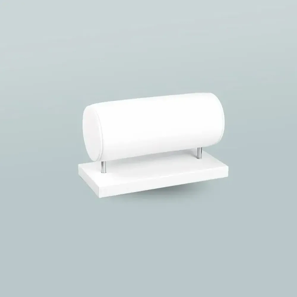 Cadeaux - Présentoir bracelet rouleau amovible gainé aspect lisse blanc - LAVAL 1878