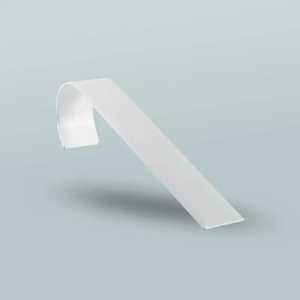 Cadeaux - Présentoir bracelet gainé synthétique aspect lisse blanc - LAVAL 1878