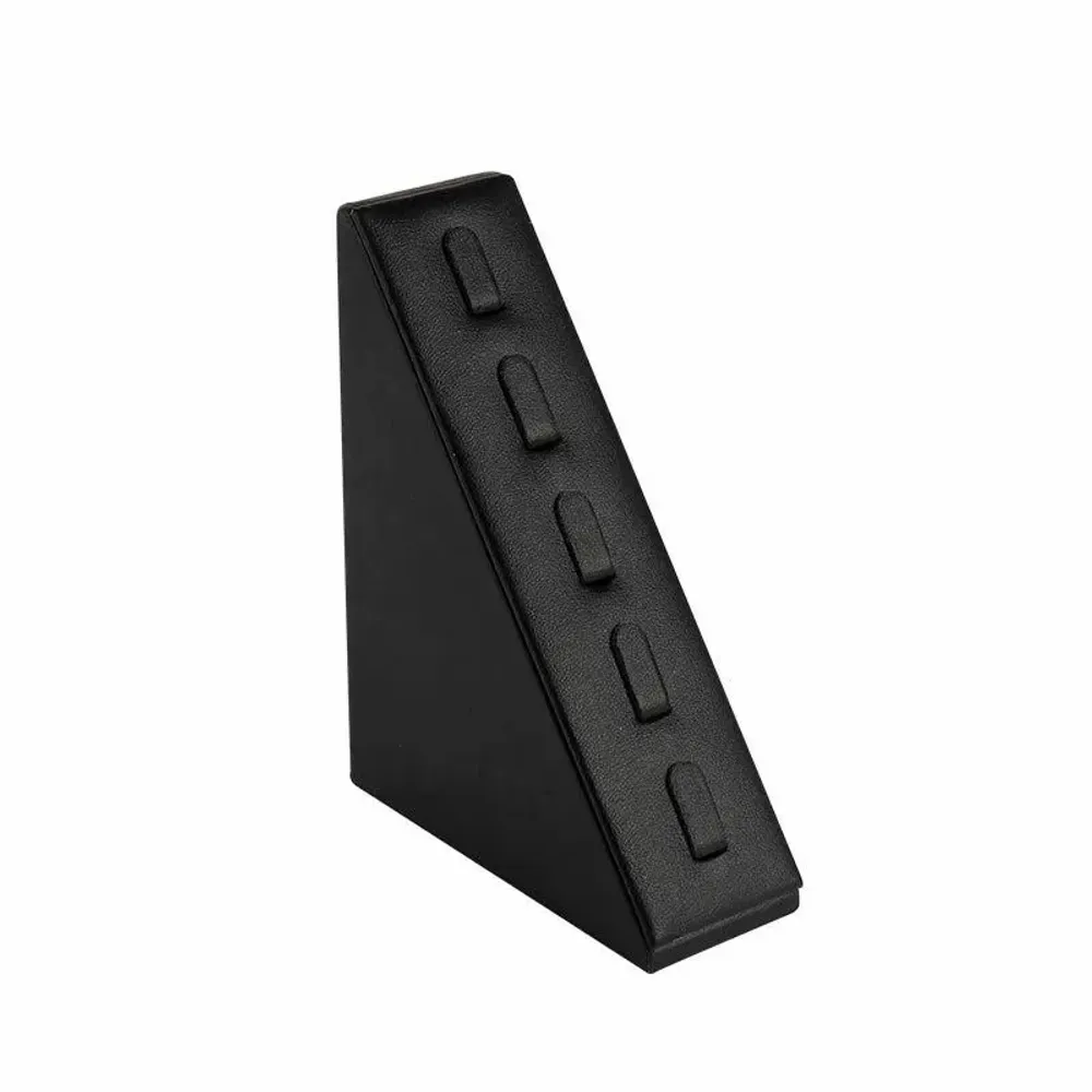 Cadeaux - Présentoir incliné languettes 5 bagues gainé aspect lisse - LAVAL 1878