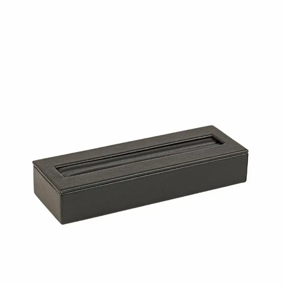 Gifts - Rectangular ring display stand in black synthetic material - LAVAL 1878