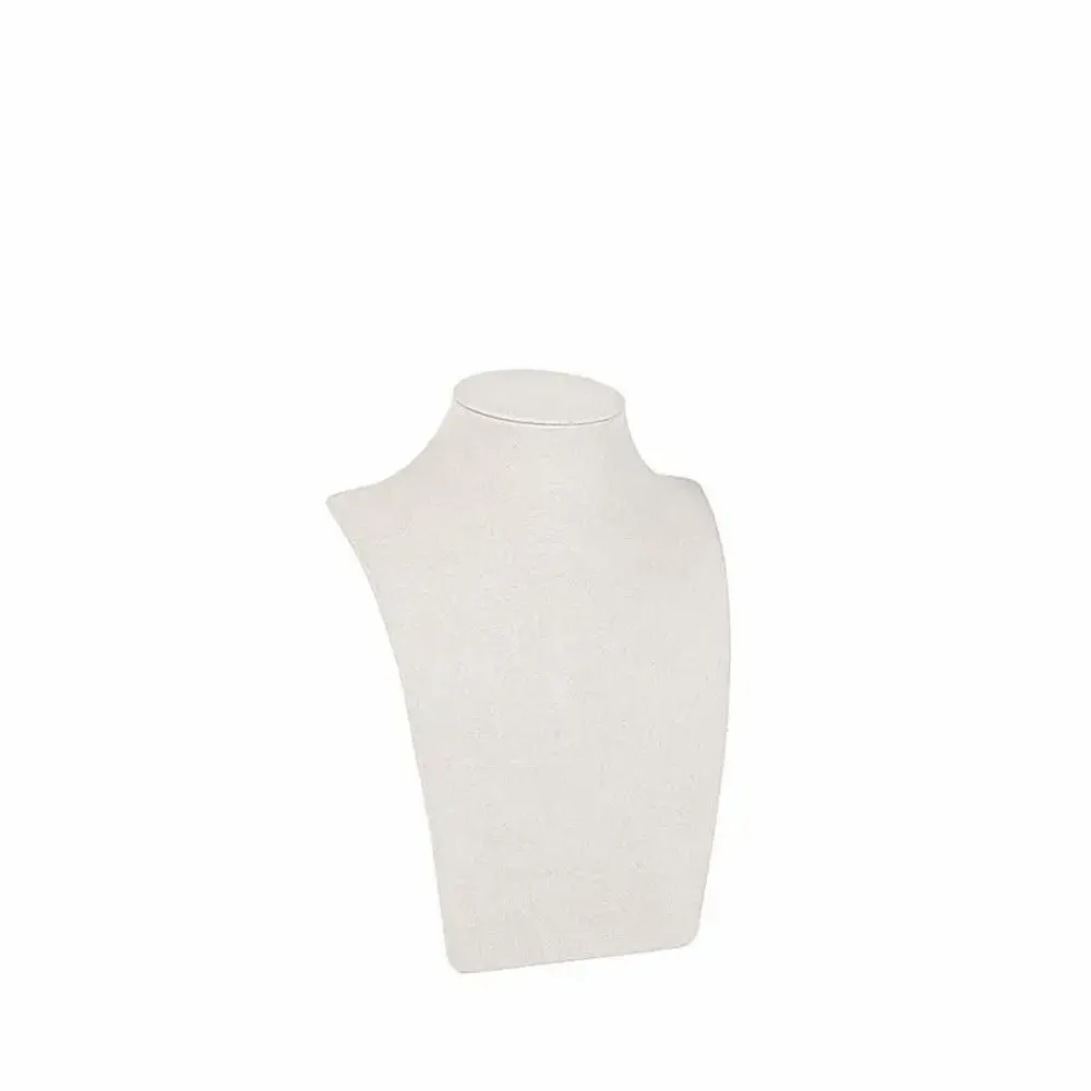 Gifts - Bust with light grey suede-look collar, 20cm high - LAVAL 1878