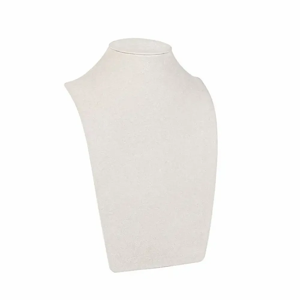 Gifts - Bust with light grey suede-look collar, H 28cm - LAVAL 1878