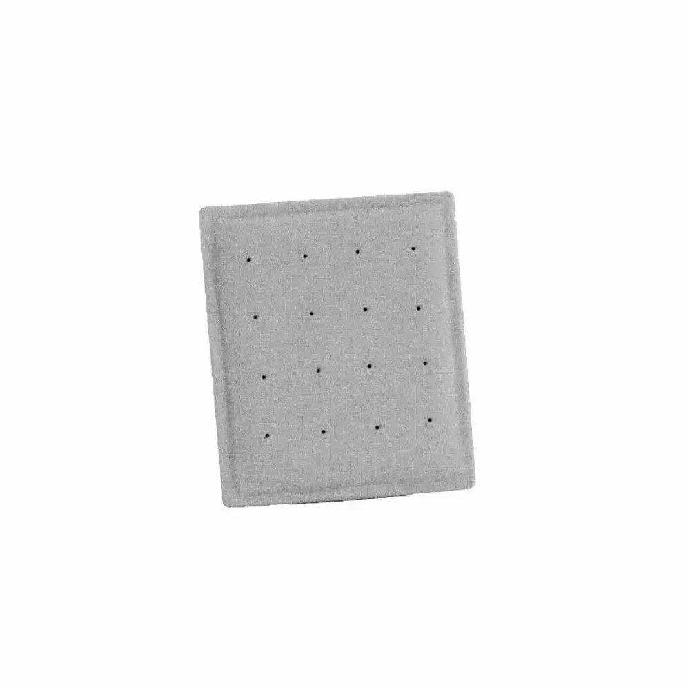 Cadeaux - Présentoir 8 paires de B.O. gainé suédine synthétique gris clair - LAVAL 1878