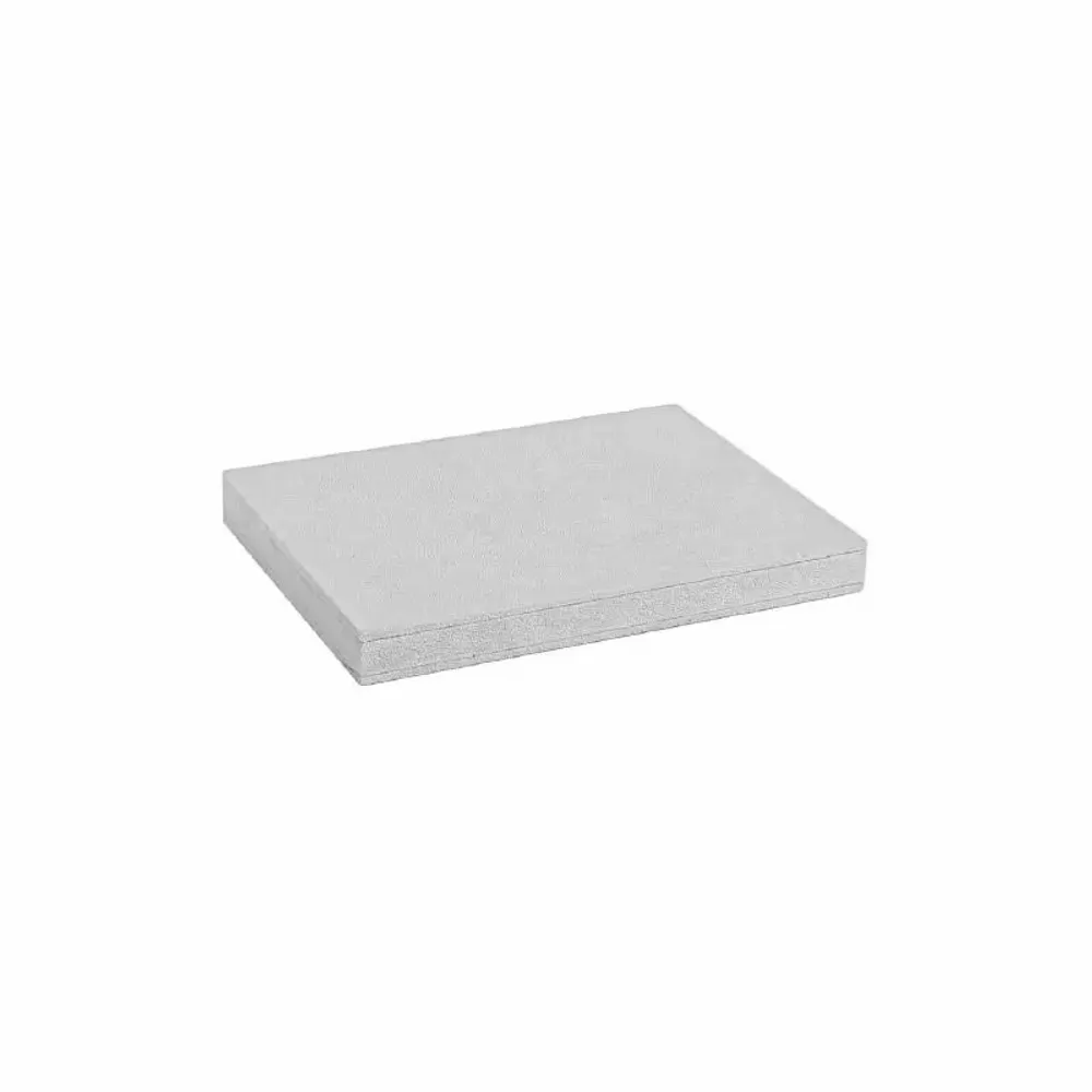 Gifts - Light grey synthetic suede-covered serving tray - LAVAL 1878