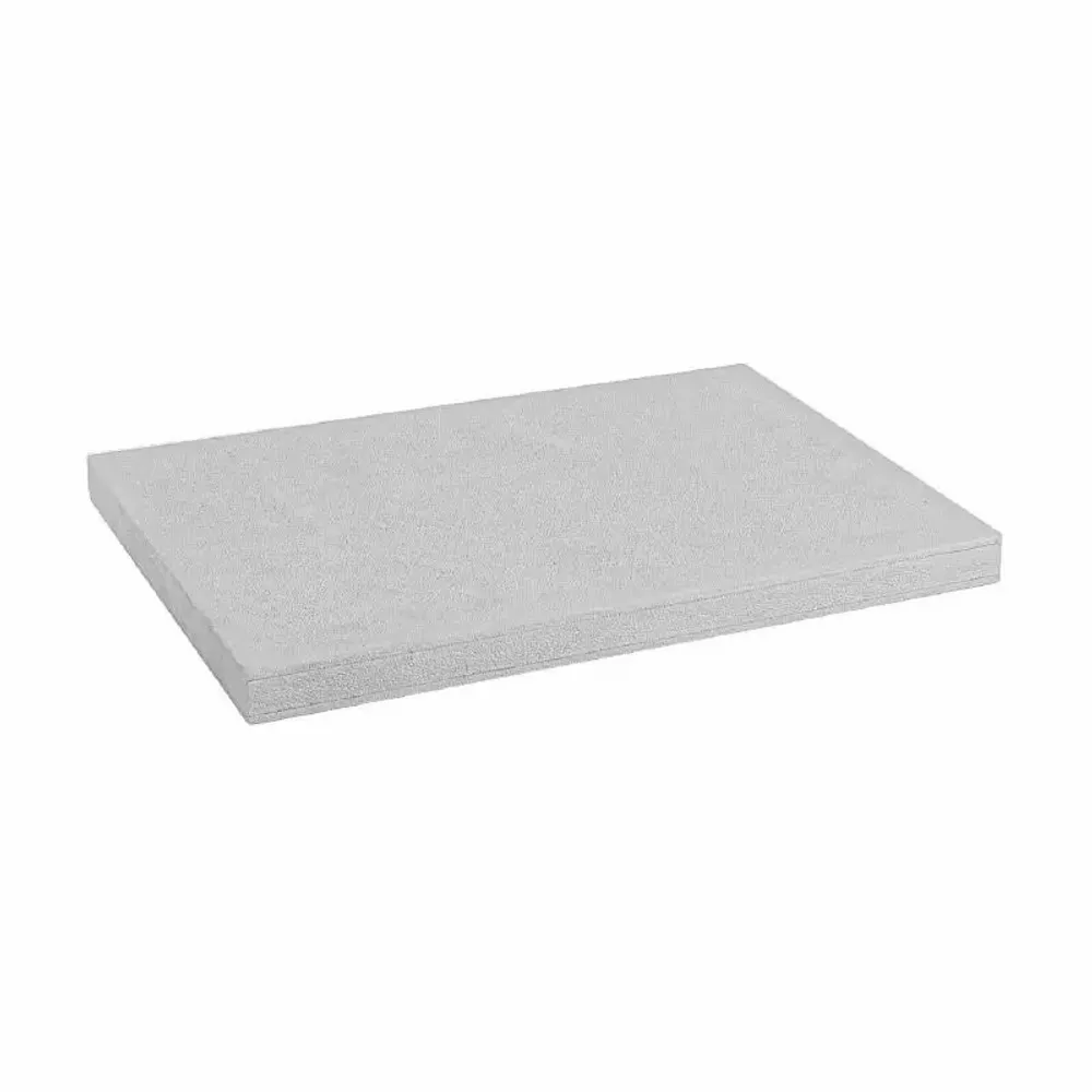 Gifts - Light grey synthetic suede-covered serving tray - LAVAL 1878