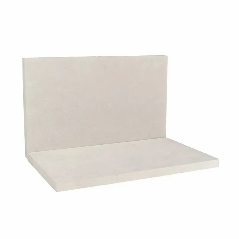 Gifts - Light grey synthetic suede-covered display stand, 40 x H 25cm - LAVAL 1878