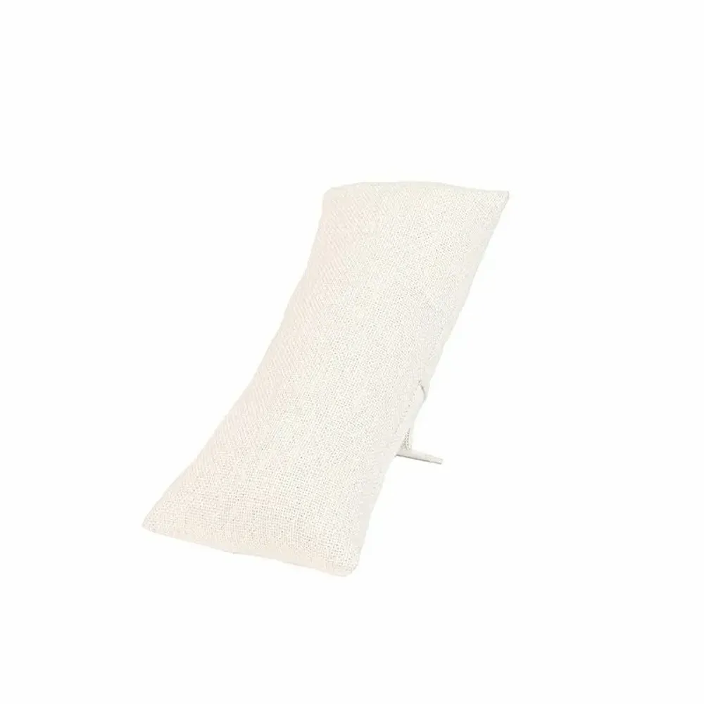 Cadeaux - Coussin support de présentation blanc gainé tissu lin/coton blanc - LAVAL 1878