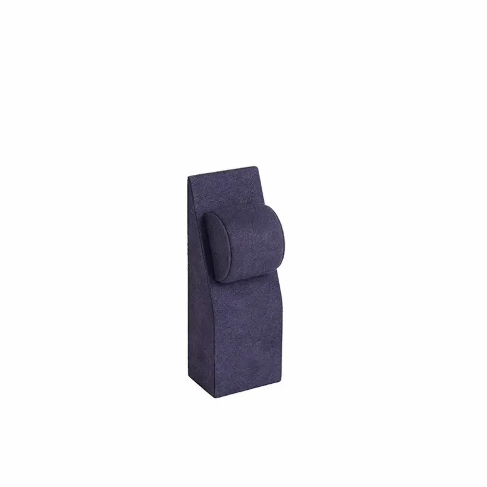 Gifts - Navy blue suede-covered bracelet display stand - LAVAL 1878