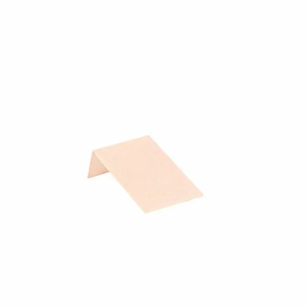 Gifts - Angled necklace display stand covered in powder pink synthetic suede - LAVAL 1878