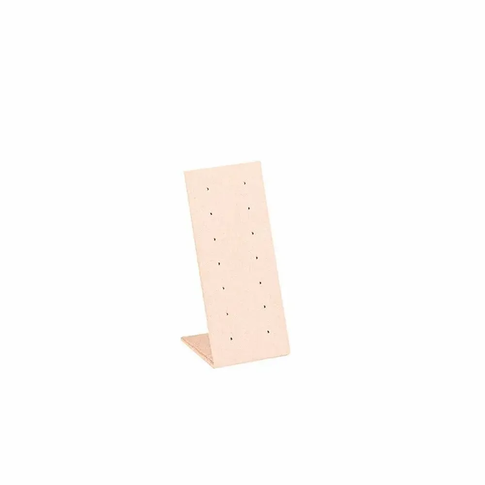 Gifts - B.O. 7-pair display stand, covered in powder pink synthetic suede - LAVAL 1878