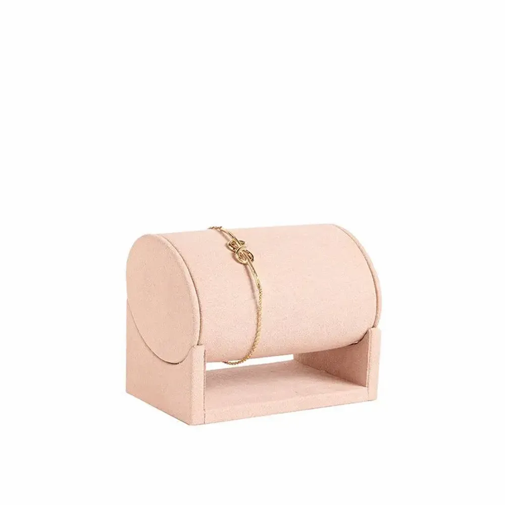 Gifts - Round bracelet display stand with synthetic suede-look cover - LAVAL 1878