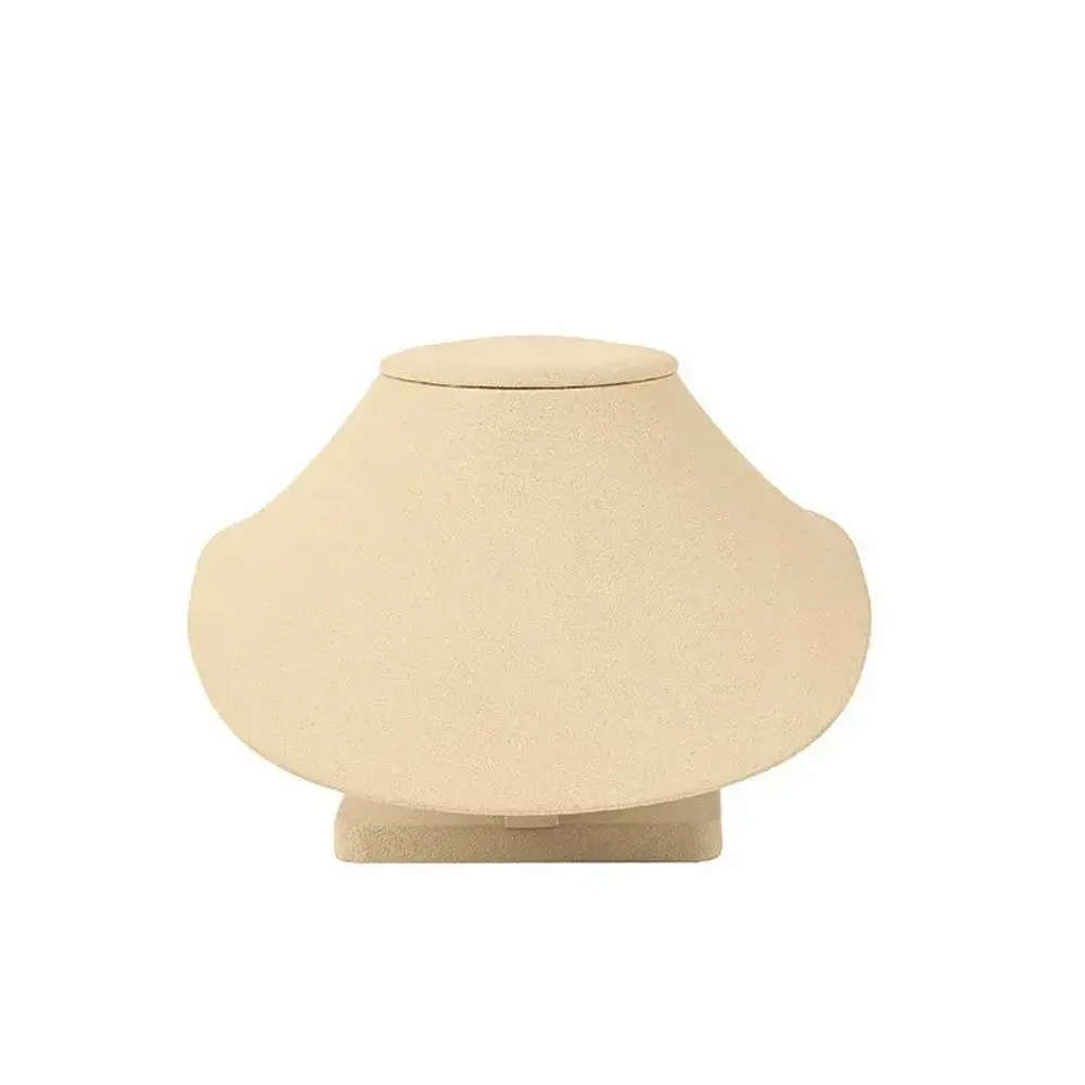 Gifts - Cream-colored, suede-look, sheathed bust - LAVAL 1878