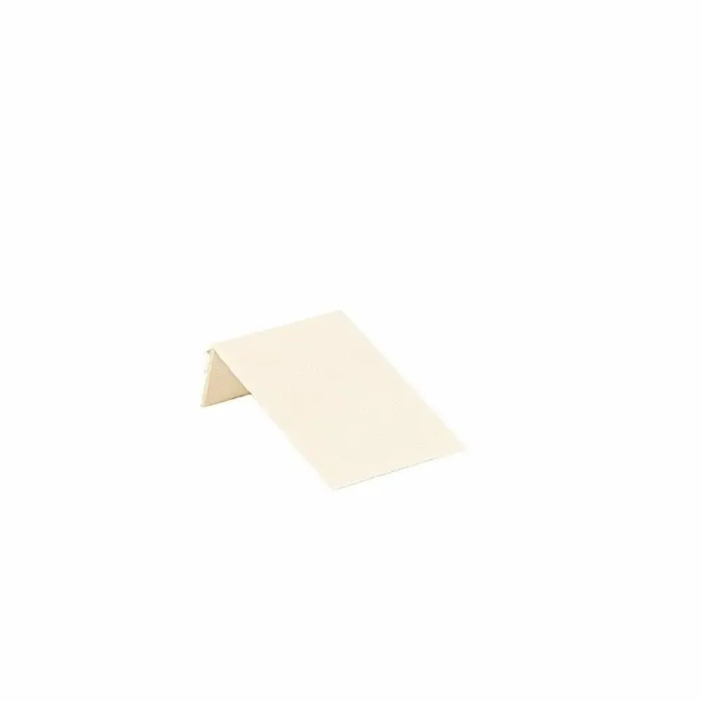 Gifts - Angled necklace display stand covered in cream synthetic suede, H 9.1cm - LAVAL 1878