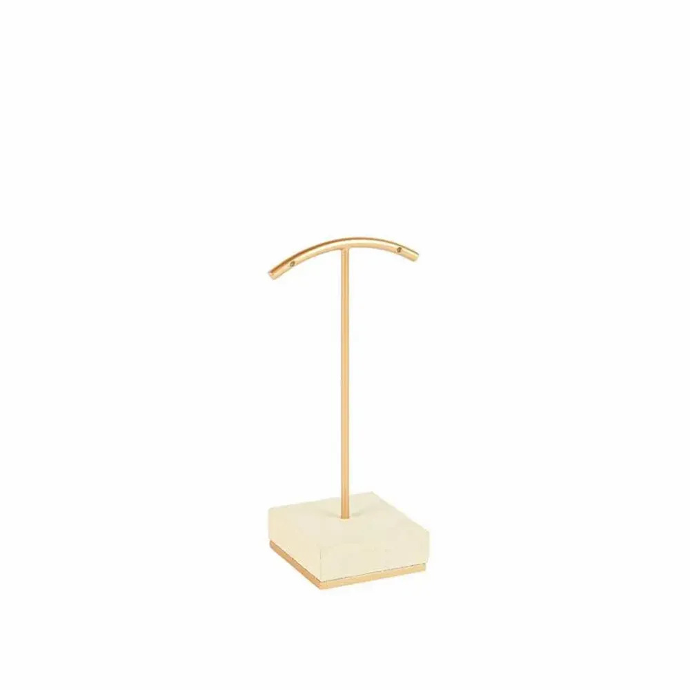 Gifts - BO 1 pair display stand, covered in cream synthetic suede - LAVAL 1878