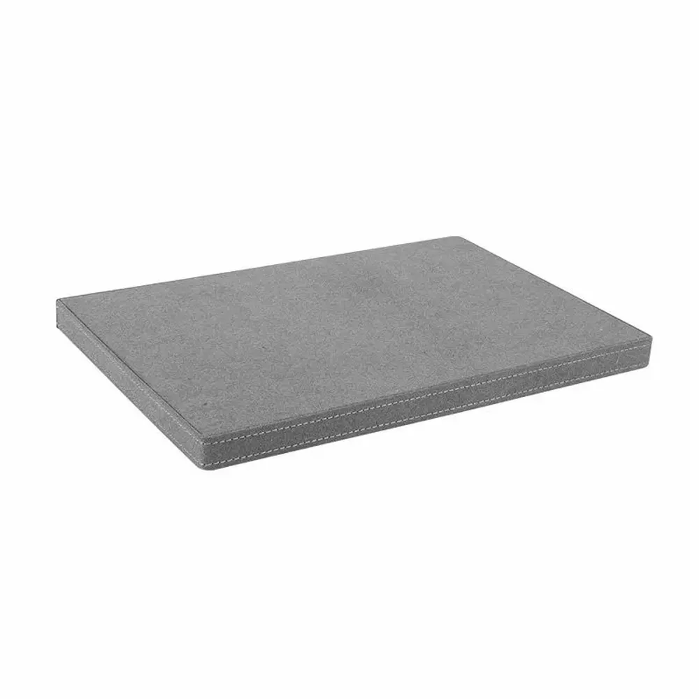 Cadeaux - Plateau de présentation microfibre/bois (MDF) gris anthracite - LAVAL 1878