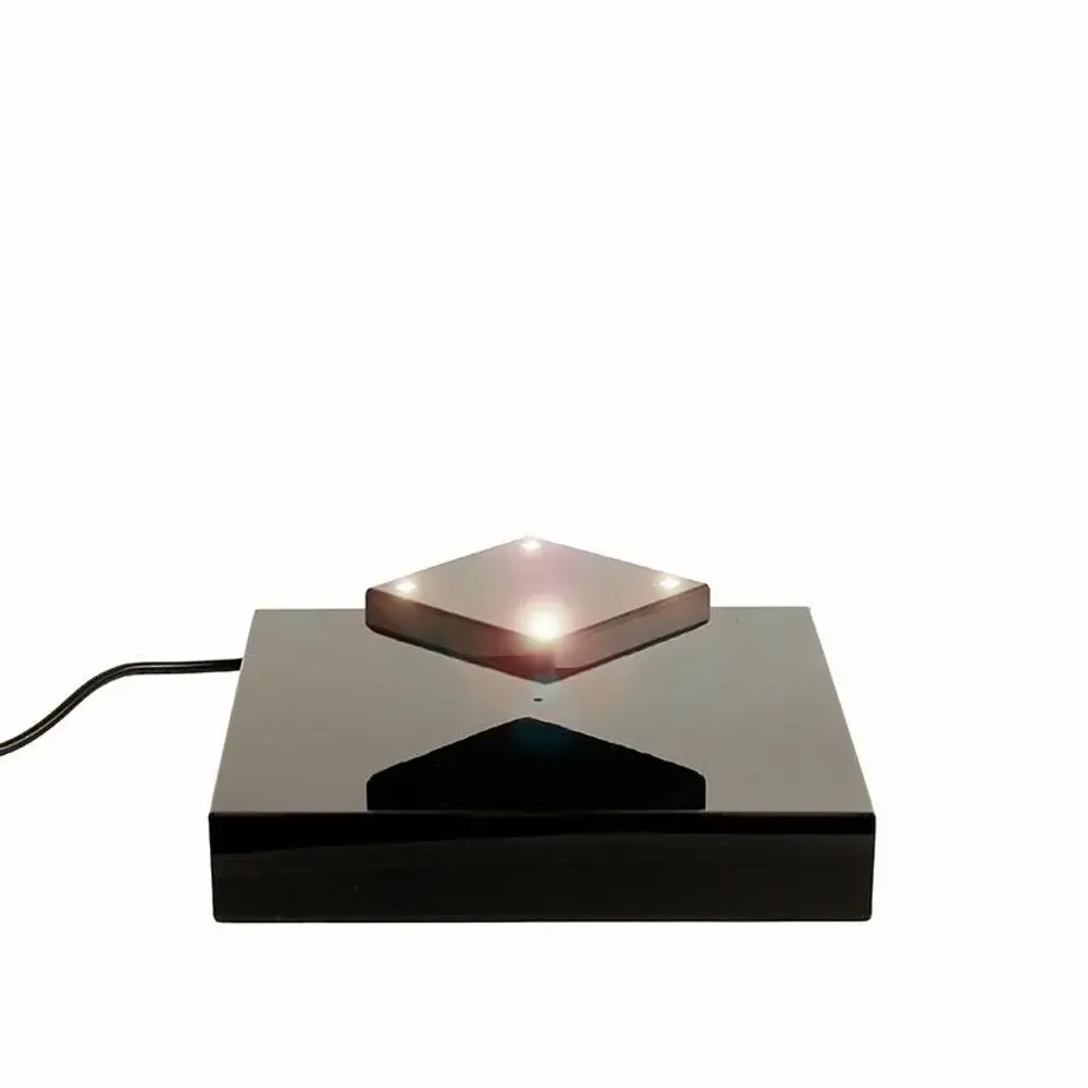 Gifts - Levitating platform with magnetic black base and 4 LEDs - LAVAL 1878