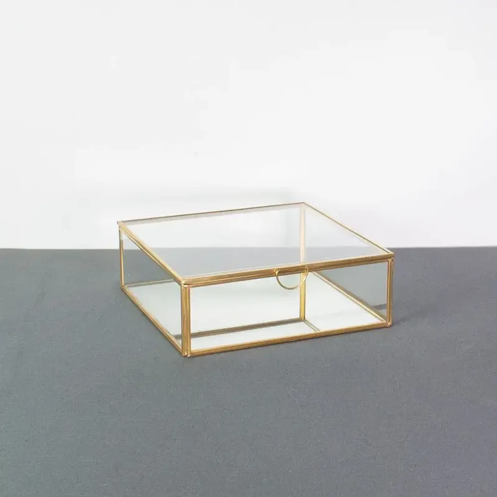 Gifts - Small glass/brass display case - LAVAL 1878