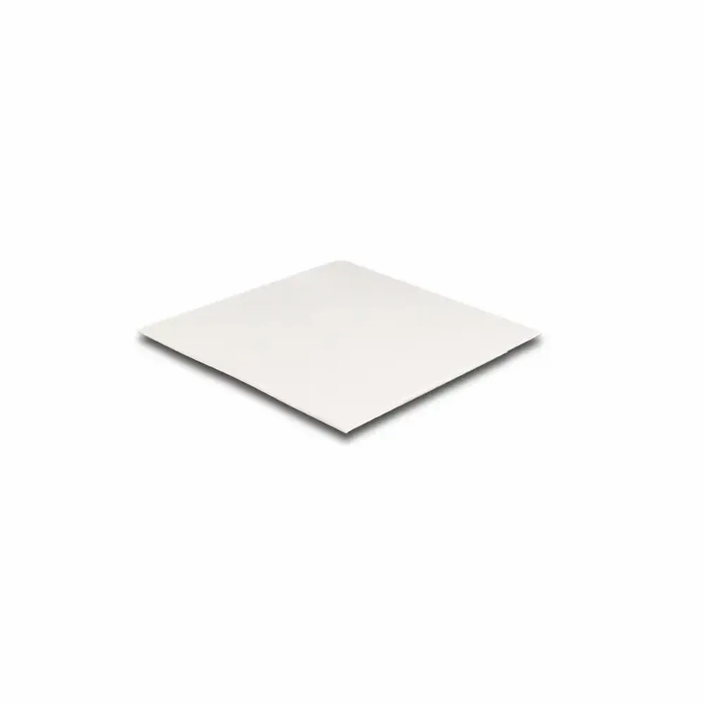 Cadeaux - Plaque de présentation gainé synthétique blanc - LAVAL 1878