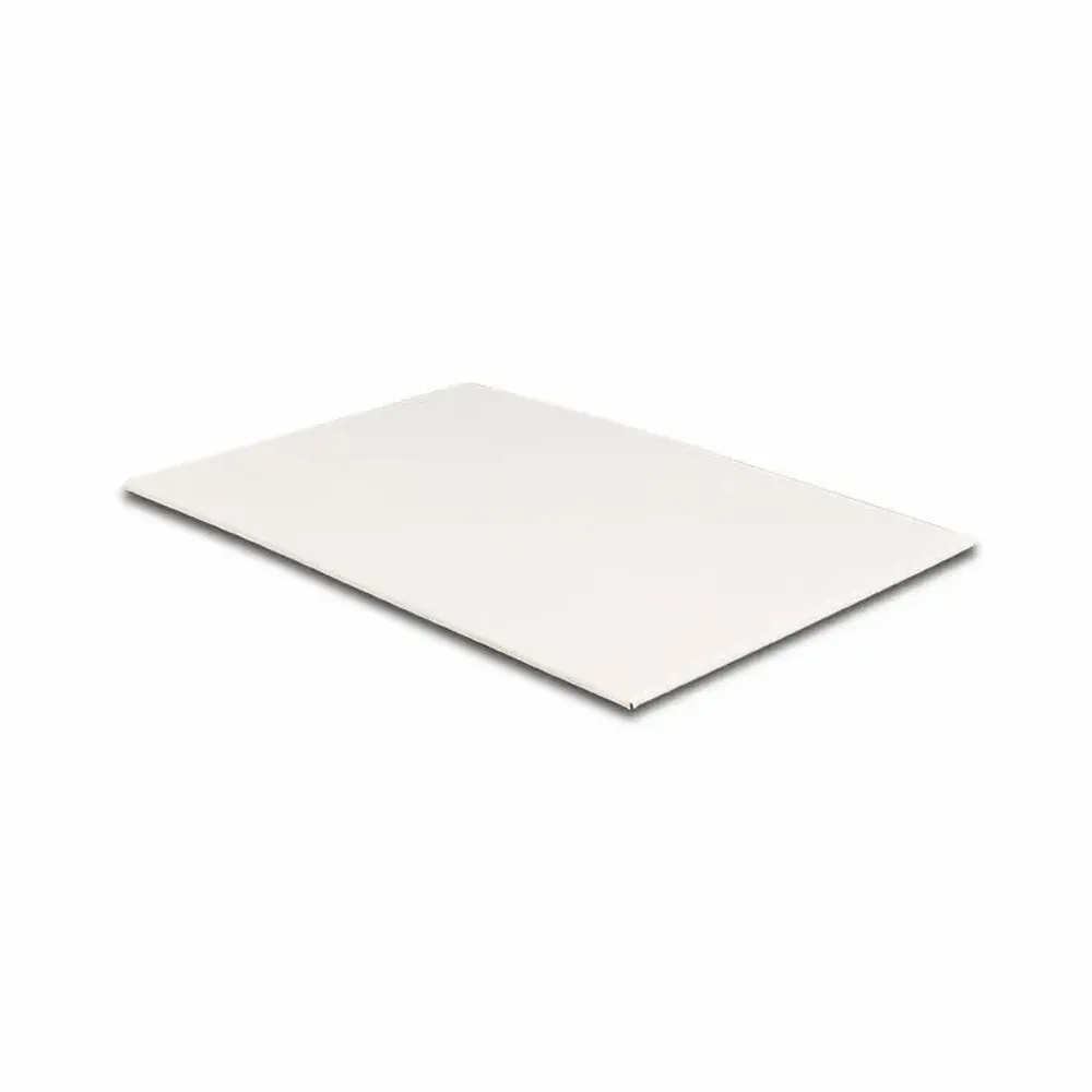 Cadeaux - Plaque de présentation gainé synthétique blanc, int. mousse 35 x 24cm - LAVAL 1878