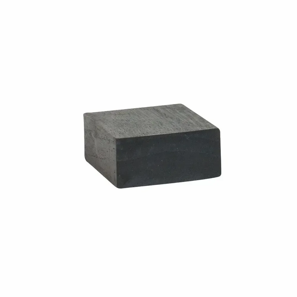 Cadeaux - Support de présentation en bois de Jempinis peint noir 8 x 8 x H 3,5cm - LAVAL 1878
