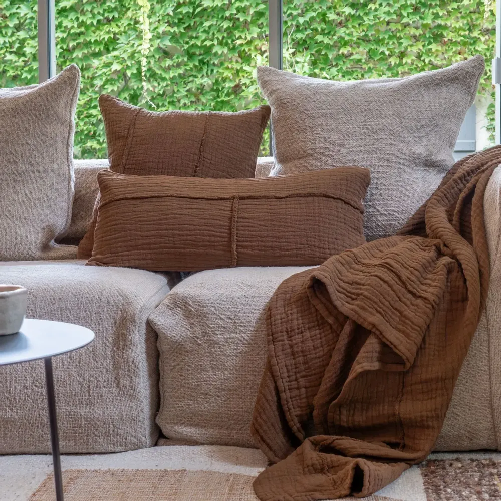 Cushions - Cushion cover NAXOS 50x50cm - BED AND PHILOSOPHY