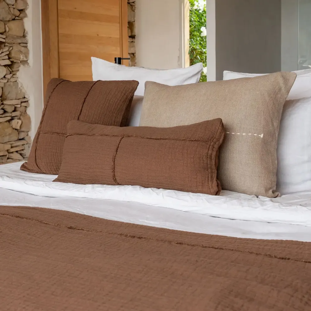 Cushions - Cushion cover NIRVANA 30x70cm - BED AND PHILOSOPHY