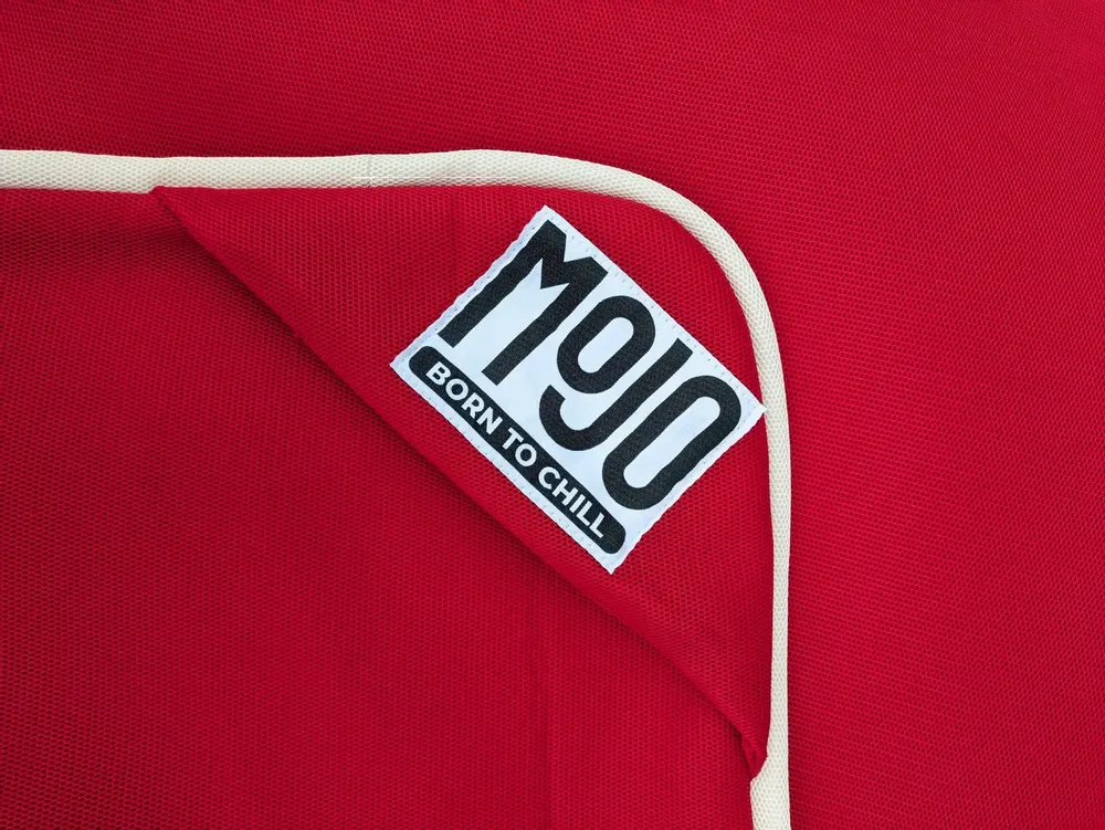 Coussins - Coussin extérieur flottant MOJO WATERPOUF Rouge écarlate / Blanc - MOJO BORN TO CHILL