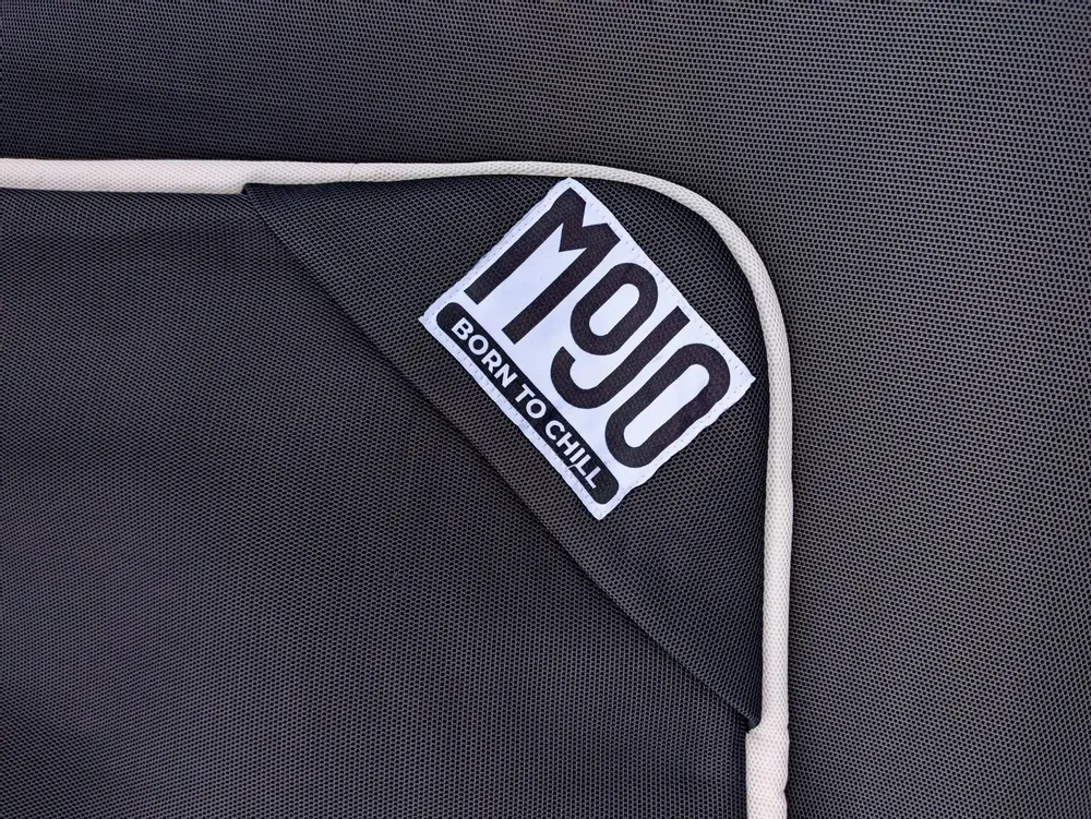 Coussins - Coussin extérieur flottant MOJO WATERPOUF Anthracite / Blanc - MOJO BORN TO CHILL