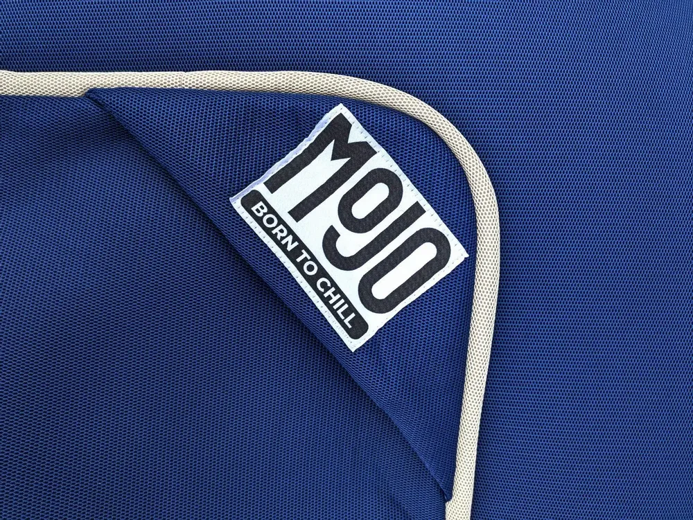 Coussins - Coussin extérieur flottant MOJO WATERPOUF Bleu / Beige - MOJO BORN TO CHILL