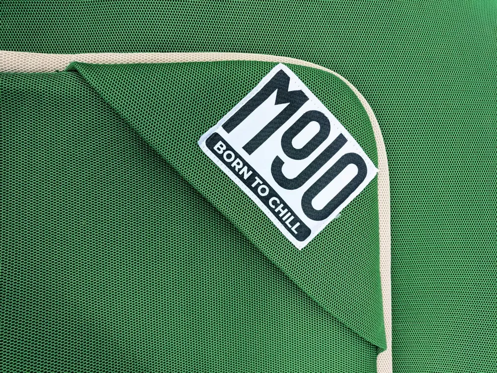 Cushions - MOJO WATERPOUF Floating Outdoor Cushion, Green/Beige - MOJO BORN TO CHILL