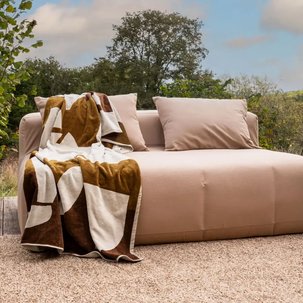 Piscines - Serviette de plage DATE 100x180cm - BED AND PHILOSOPHY