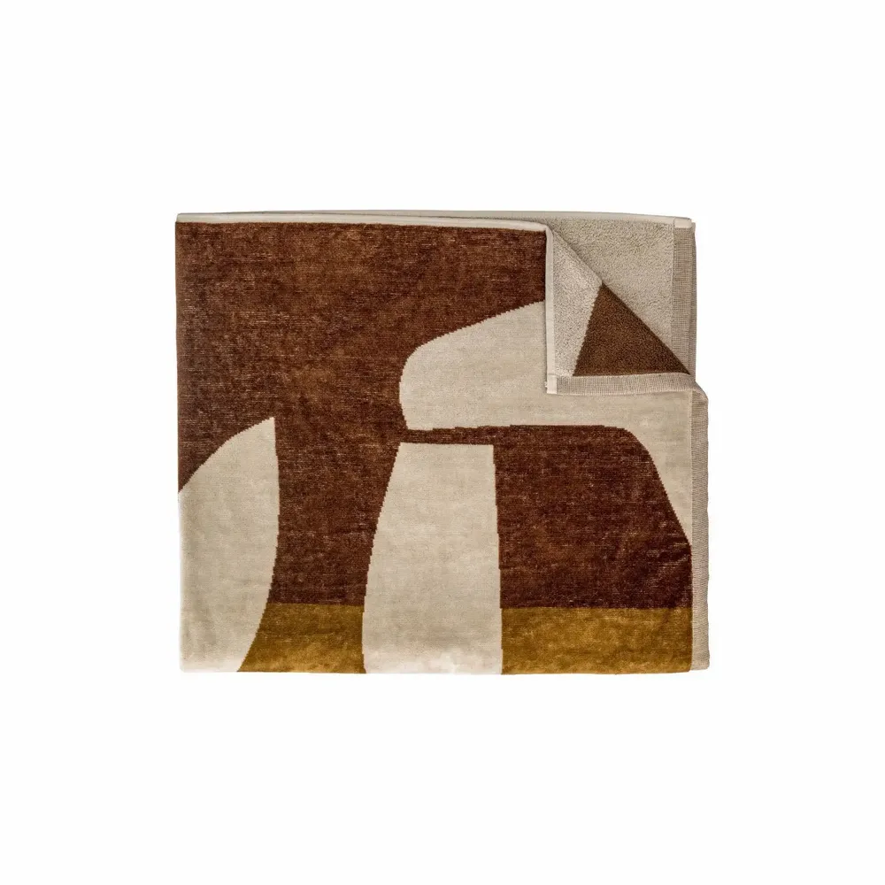 Piscines - Serviette de plage DATE 100x180cm - BED AND PHILOSOPHY