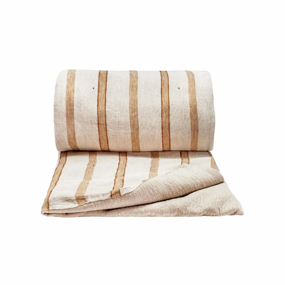 Throw blankets - Quilt cover PATCHOULI 90x220cm - BED AND PHILOSOPHY