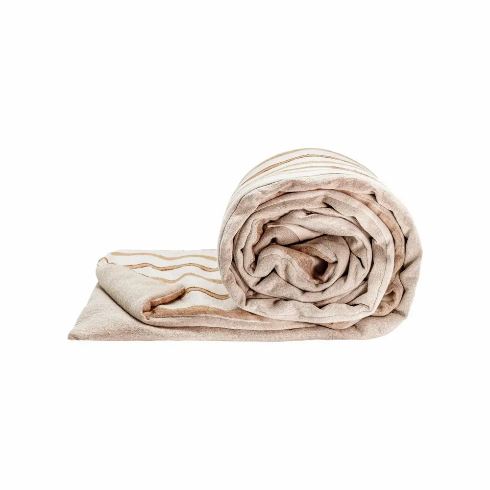 Throw blankets - Quilt cover PATCHOULI 90x220cm - BED AND PHILOSOPHY