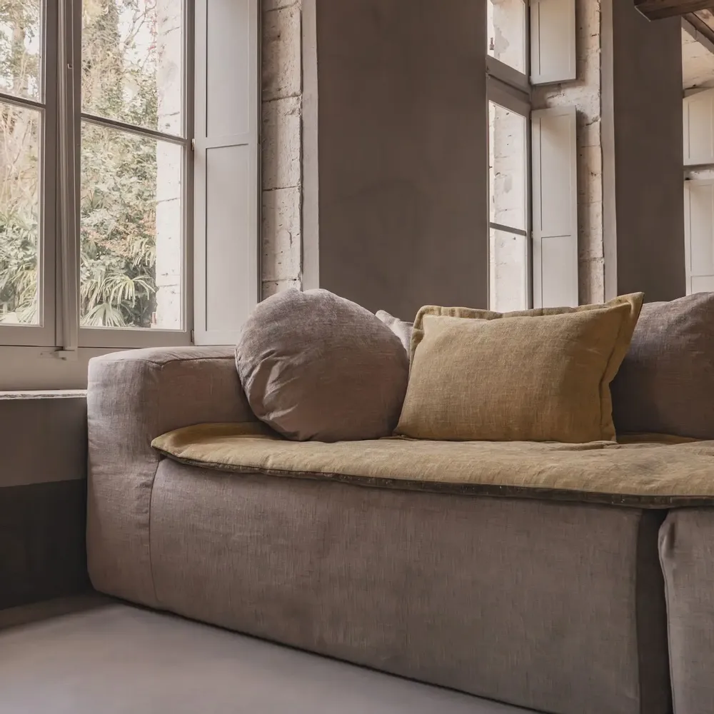 Plaids - Edredon bicolore ZELIA 80x200cm - BED AND PHILOSOPHY