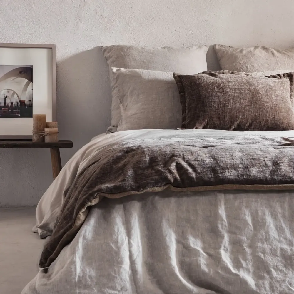 Plaids - Edredon bicolore ZELIA 80x200cm - BED AND PHILOSOPHY