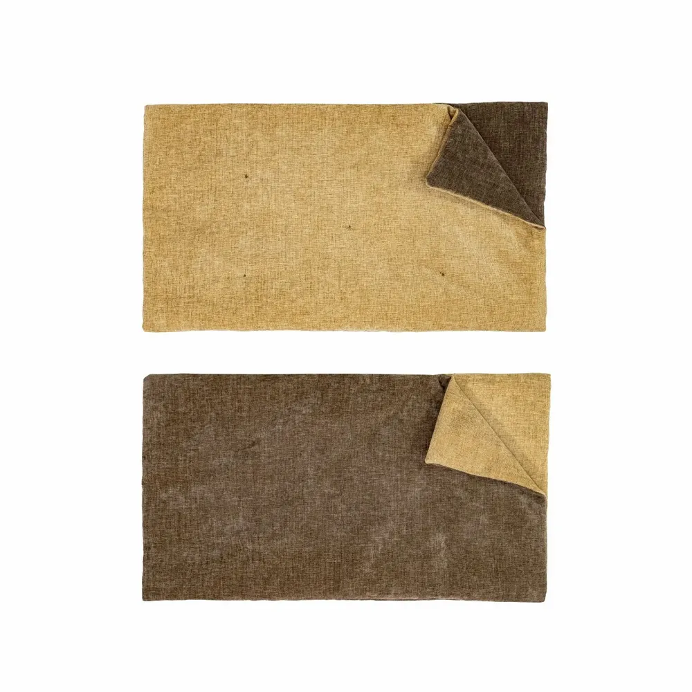 Plaids - Edredon bicolore ZELIA 80x200cm - BED AND PHILOSOPHY