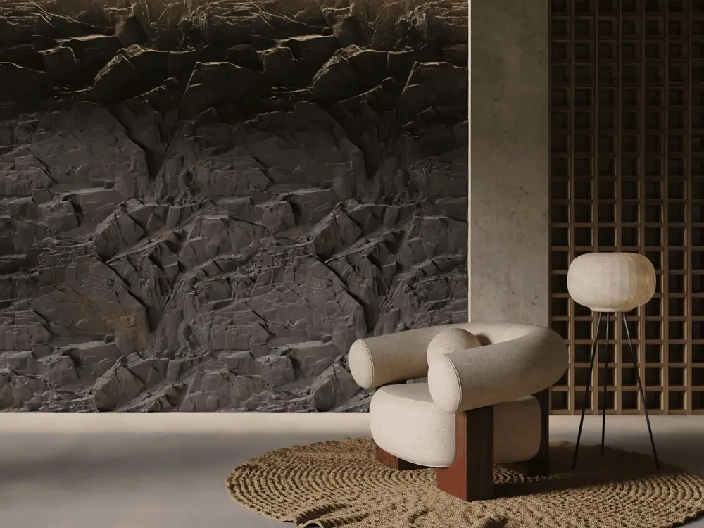 Wall panels - 3D Stone-Effect Wall Panel – ÓROS - PETRALITHE