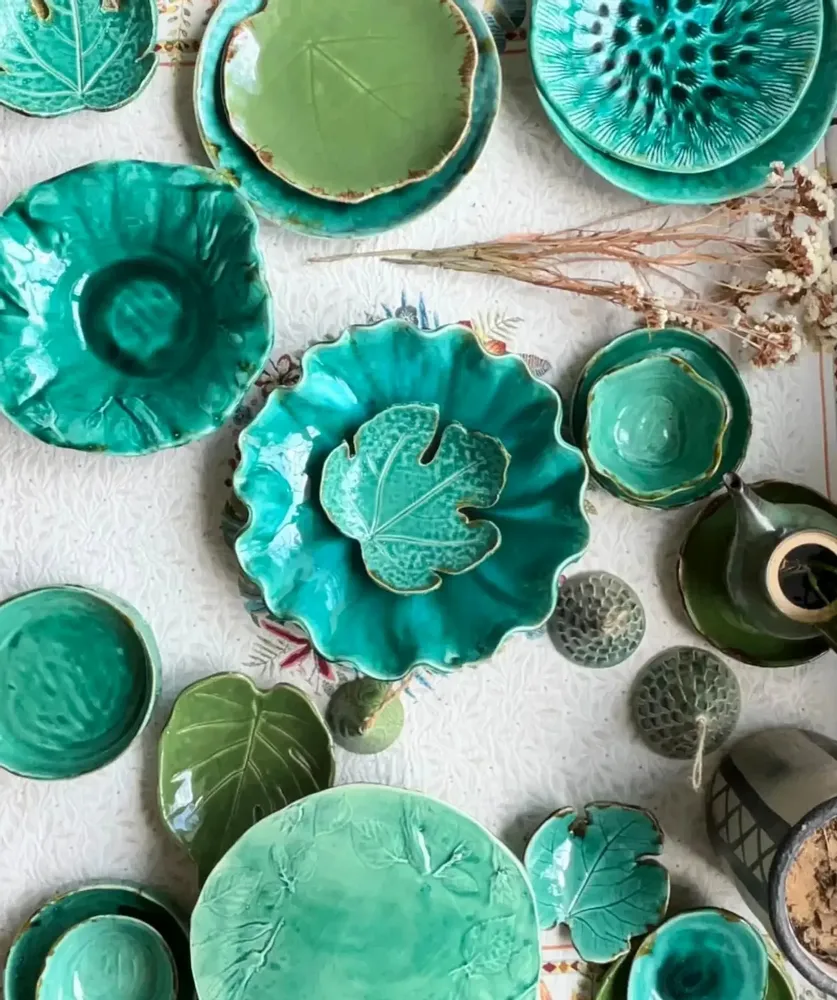 Plats et saladiers - Zouba The Ceramic Studio - ARTISANAT DE TUNISIE