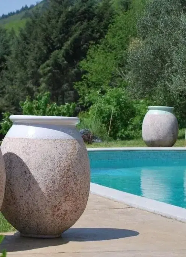 Accessoires de déco extérieure - Jarres forme Goutte - TERRES D'ALBINE