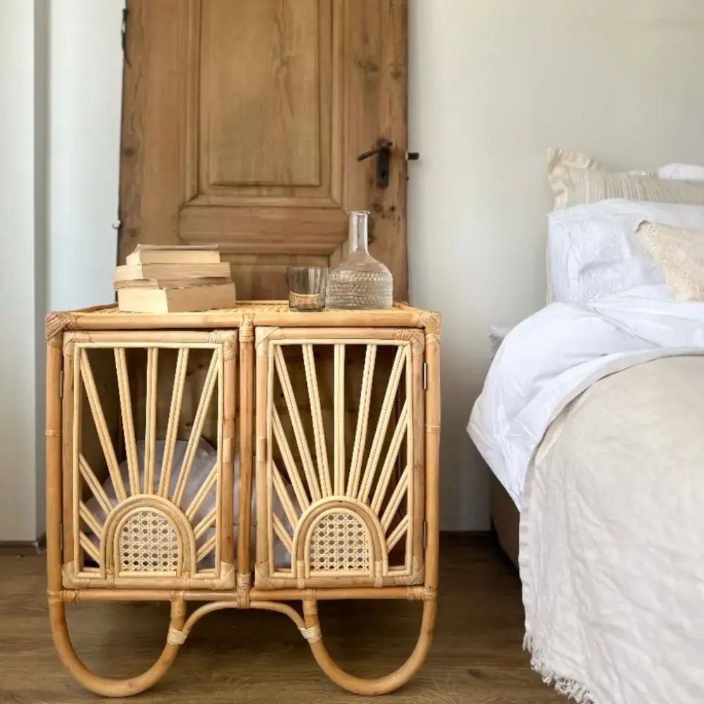 Chests of drawers - Hug Natural Rattan Chest of Drawers - LO-FI HOUSE