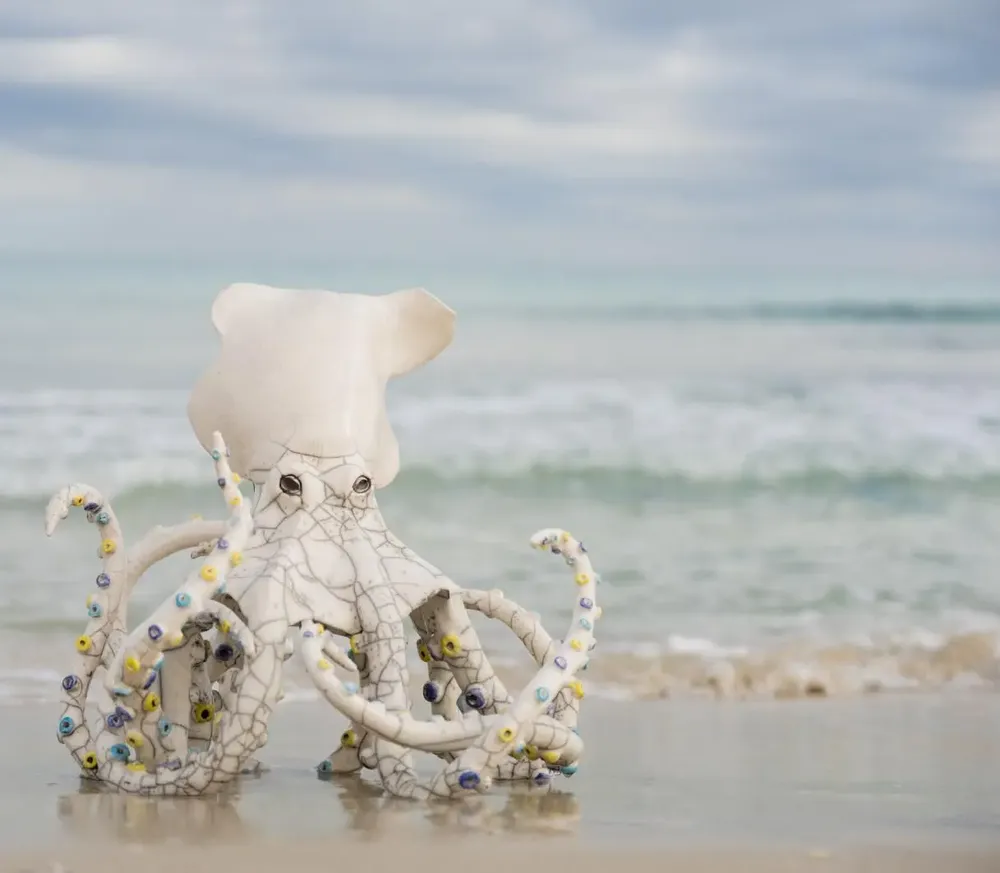 Objets design - Pieuvre sculpturale – pièce unique - YUFTEN